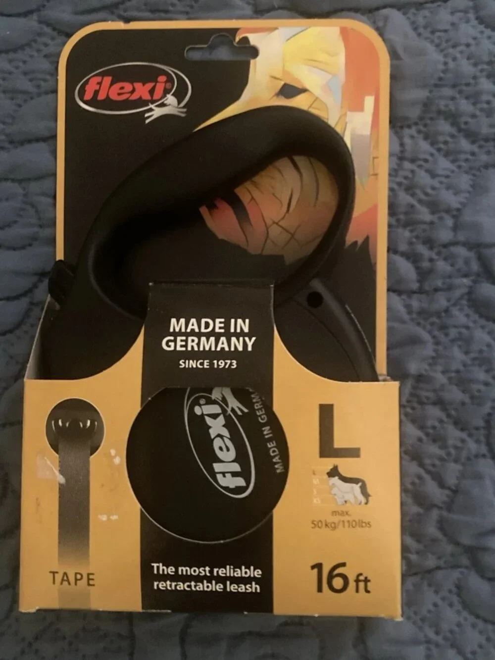 Flexi Retractable Dog Leash 16 Ft Up To 110lbs